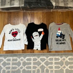 Holiday Shirts Size 4T